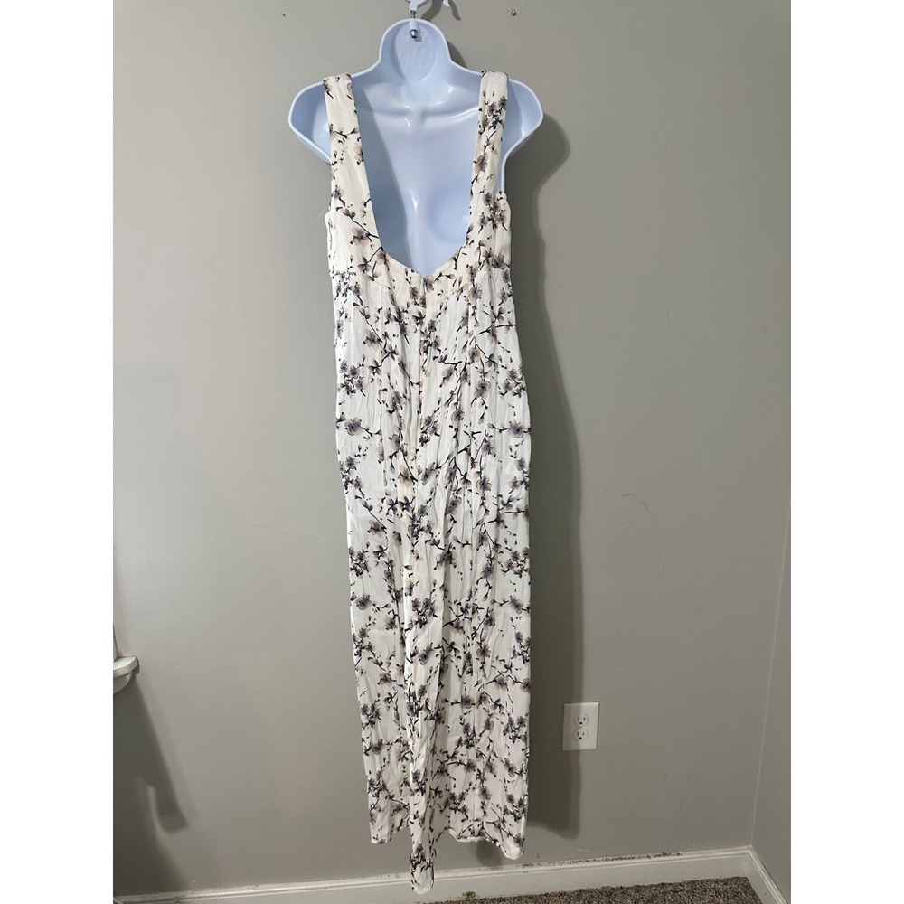 OHSEVENDAYS FLORAL CAROLINE DRESS VISCOSE SATIN EUC SIZE M‎ - Picture 6 of 10